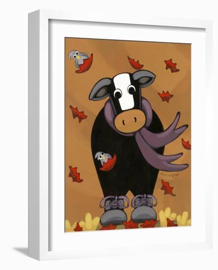 Autumn Mooves In-Annie Lane-Framed Giclee Print