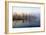Autumn Morning and Fog on the River, the Autumn Season-Andriy Solovyov-Framed Photographic Print