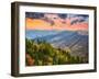 Autumn Morning in the Smoky Mountains National Park-Sean Pavone-Framed Photographic Print