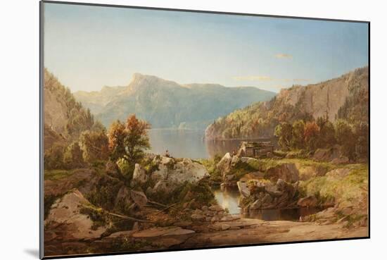 Autumn Morning on the Potomac, c.1860s-William Sonntag-Mounted Giclee Print