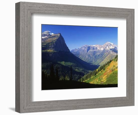 Autumn Near Logan Pass, Glacier National Park, Montana, USA-Adam Jones-Framed Photographic Print