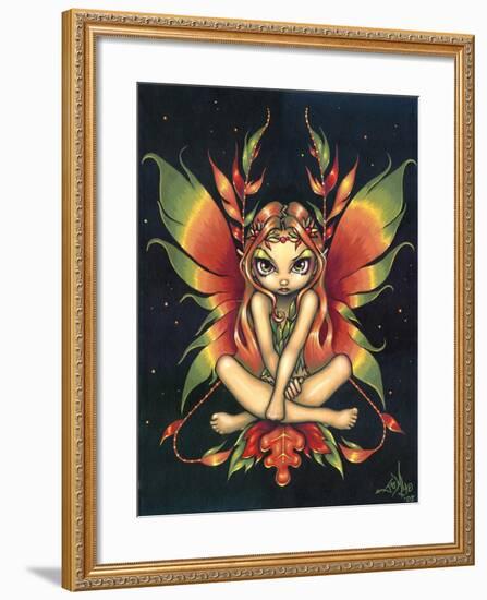 Autumn Night Fairy-Jasmine Becket-Griffith-Framed Art Print