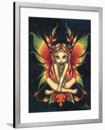 Autumn Night Fairy-Jasmine Becket-Griffith-Framed Art Print