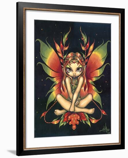 Autumn Night Fairy-Jasmine Becket-Griffith-Framed Art Print