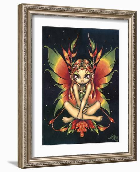 Autumn Night Fairy-Jasmine Becket-Griffith-Framed Art Print