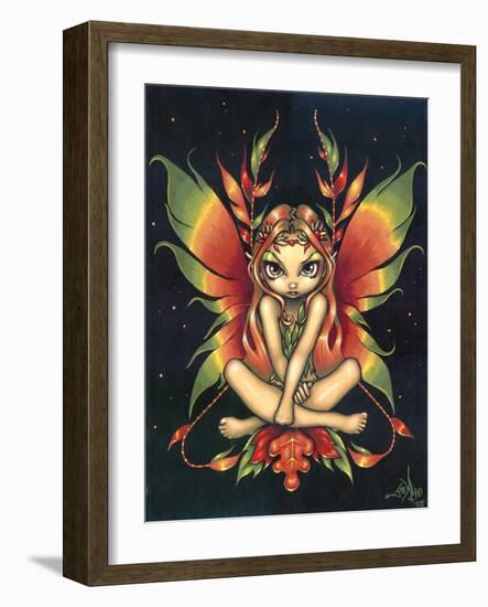 Autumn Night Fairy-Jasmine Becket-Griffith-Framed Art Print