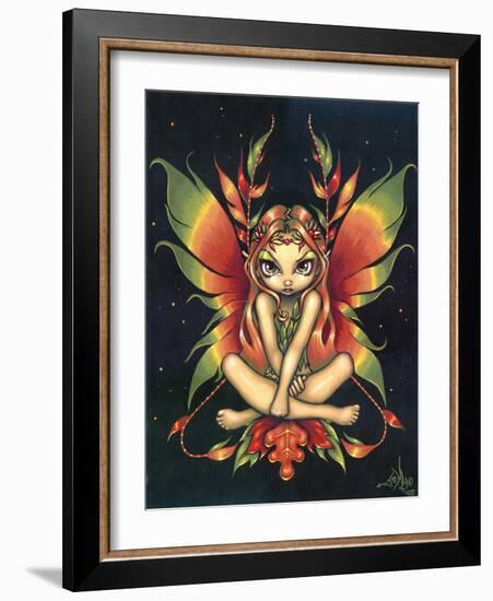 Autumn Night Fairy-Jasmine Becket-Griffith-Framed Art Print