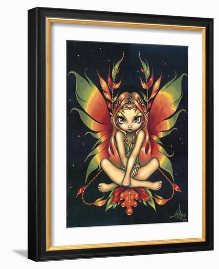 Autumn Night Fairy-Jasmine Becket-Griffith-Framed Art Print