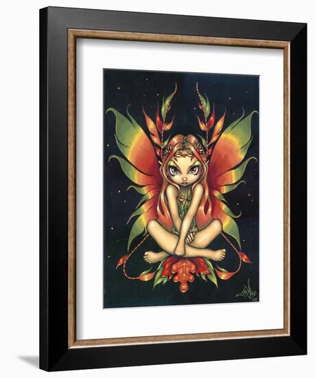 Autumn Night Fairy-Jasmine Becket-Griffith-Framed Art Print