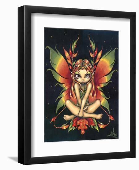 Autumn Night Fairy-Jasmine Becket-Griffith-Framed Art Print