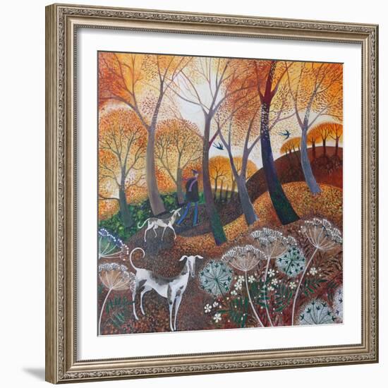 Autumn on the Common,2017-Lisa Graa Jensen-Framed Premium Giclee Print