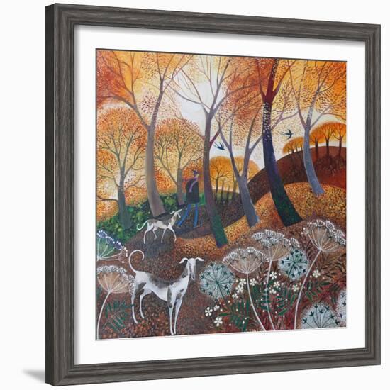 Autumn on the Common,2017-Lisa Graa Jensen-Framed Premium Giclee Print