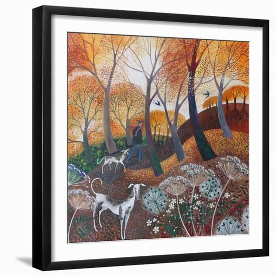 Autumn on the Common,2017-Lisa Graa Jensen-Framed Premium Giclee Print