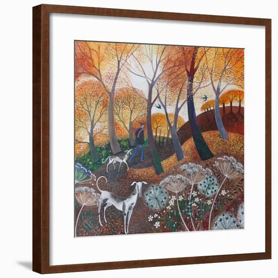 Autumn on the Common,2017-Lisa Graa Jensen-Framed Premium Giclee Print