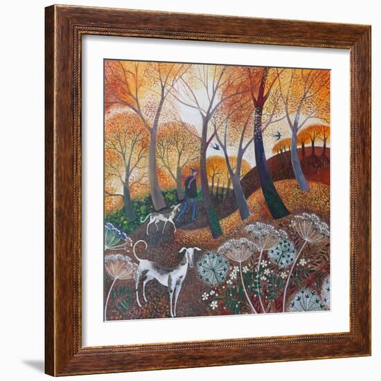 Autumn on the Common,2017-Lisa Graa Jensen-Framed Giclee Print