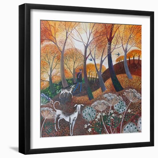 Autumn on the Common,2017-Lisa Graa Jensen-Framed Giclee Print