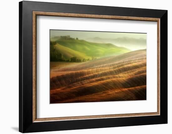 Autumn on the Fields-Marcin Sobas-Framed Photographic Print