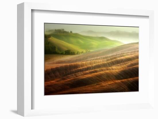 Autumn on the Fields-Marcin Sobas-Framed Photographic Print