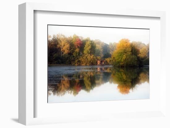 Autumn on the Water-Philippe Sainte-Laudy-Framed Photographic Print