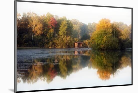 Autumn on the Water-Philippe Sainte-Laudy-Mounted Photographic Print