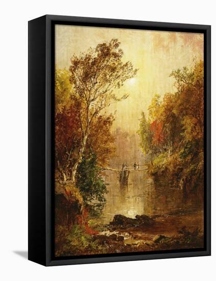 Autumn on the Wawayanda, 1877-Jasper Francis Cropsey-Framed Premier Image Canvas