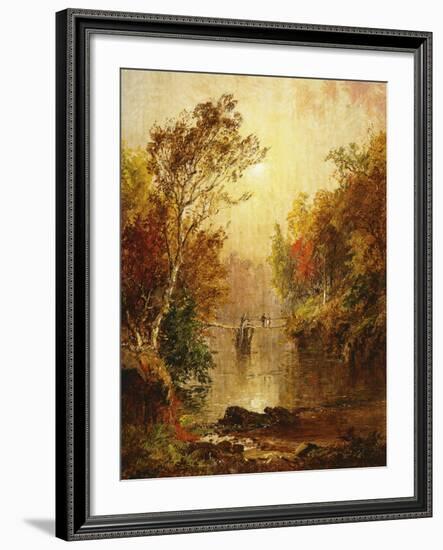 Autumn on the Wawayanda, 1877-Jasper Francis Cropsey-Framed Premium Giclee Print