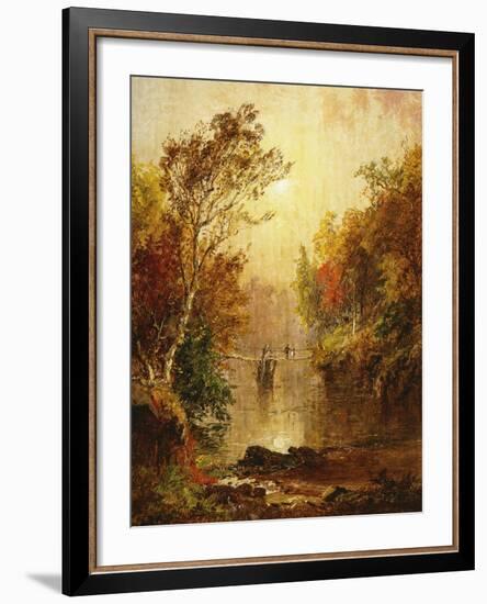 Autumn on the Wawayanda, 1877-Jasper Francis Cropsey-Framed Premium Giclee Print