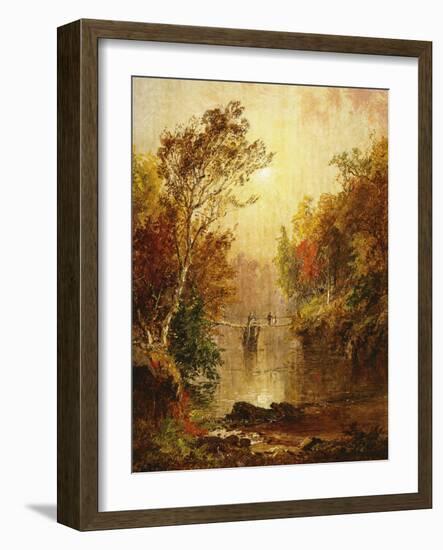 Autumn on the Wawayanda, 1877-Jasper Francis Cropsey-Framed Giclee Print