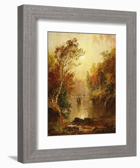 Autumn on the Wawayanda, 1877-Jasper Francis Cropsey-Framed Giclee Print