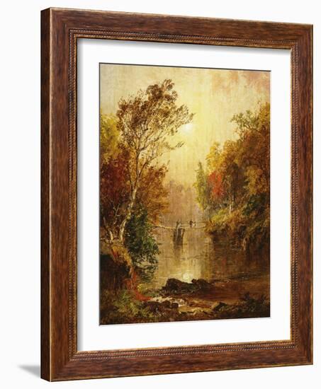 Autumn on the Wawayanda-Jasper Francis Cropsey-Framed Giclee Print