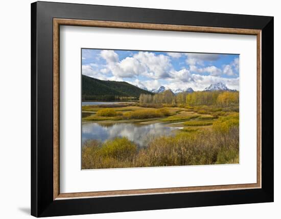 Autumn, Oxbow, Grand Teton National Park, Wyoming, USA-Michel Hersen-Framed Photographic Print
