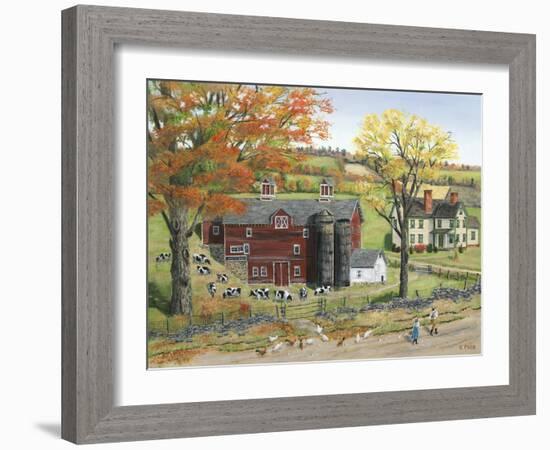 Autumn Pasture-Bob Fair-Framed Giclee Print