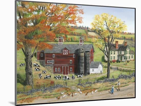 Autumn Pasture-Bob Fair-Mounted Giclee Print