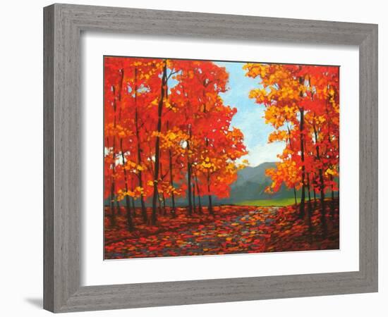 Autumn Path-Patty Baker-Framed Art Print