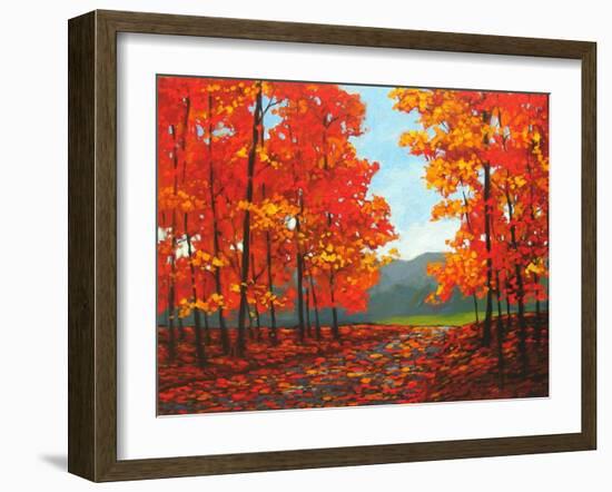 Autumn Path-Patty Baker-Framed Art Print