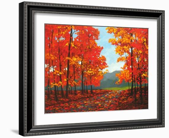 Autumn Path-Patty Baker-Framed Art Print