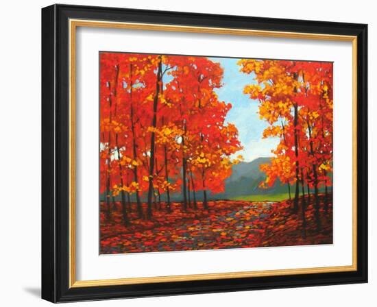 Autumn Path-Patty Baker-Framed Art Print