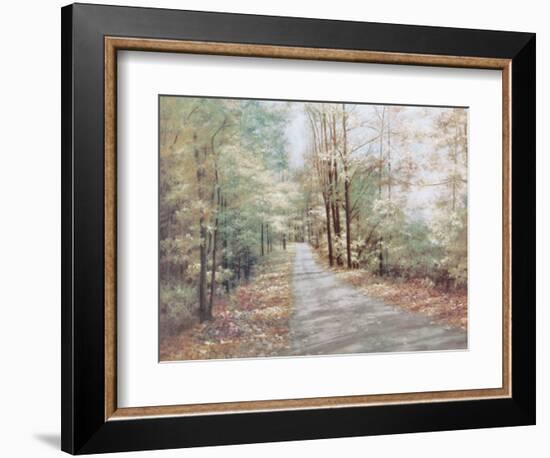 Autumn Path-Unknown Romanello-Framed Art Print