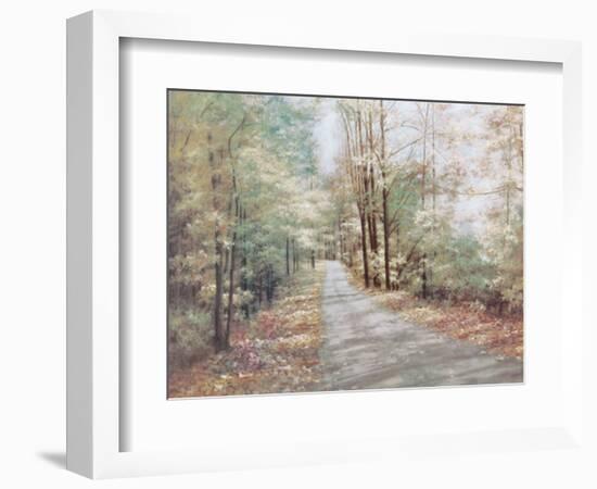 Autumn Path-Unknown Romanello-Framed Art Print