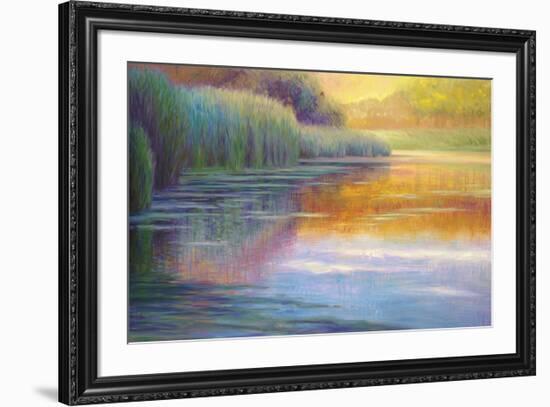 Autumn Pond-Sarback-Framed Giclee Print