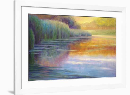 Autumn Pond-Sarback-Framed Giclee Print