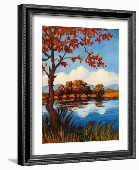 Autumn Pond-Patty Baker-Framed Art Print