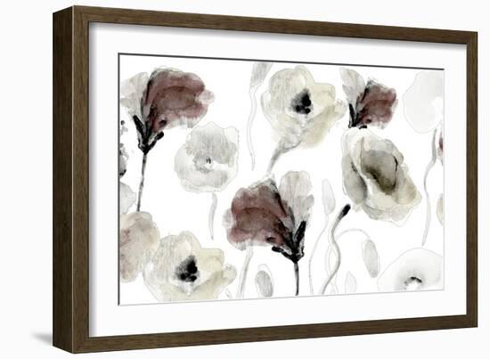 Autumn Poppies-Lanie Loreth-Framed Art Print