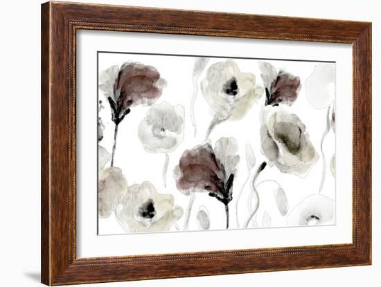 Autumn Poppies-Lanie Loreth-Framed Art Print