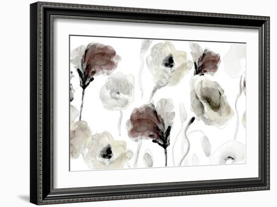 Autumn Poppies-Lanie Loreth-Framed Art Print