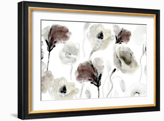 Autumn Poppies-Lanie Loreth-Framed Art Print