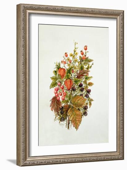 Autumn posy-Nell Hill-Framed Giclee Print