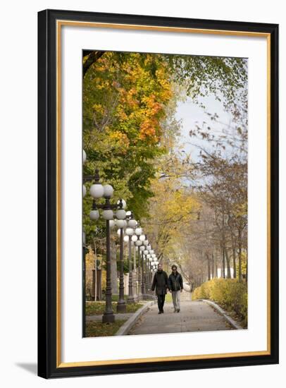 Autumn, Quebec City, Quebec, Canada-Cindy Miller Hopkins-Framed Photographic Print