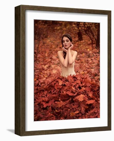 Autumn Queen-Dimitri Caceaune-Framed Photographic Print