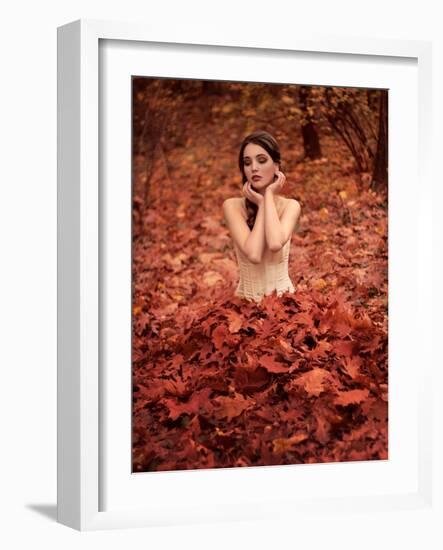 Autumn Queen-Dimitri Caceaune-Framed Photographic Print